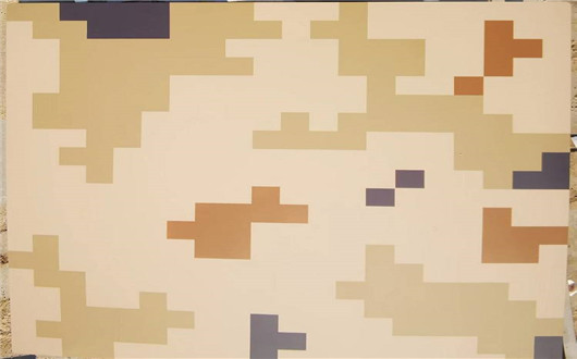 黔西南荒漠迷彩漆喷涂